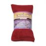 Natural Wheat Bag Fleece Red
