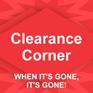 Clearance Corner