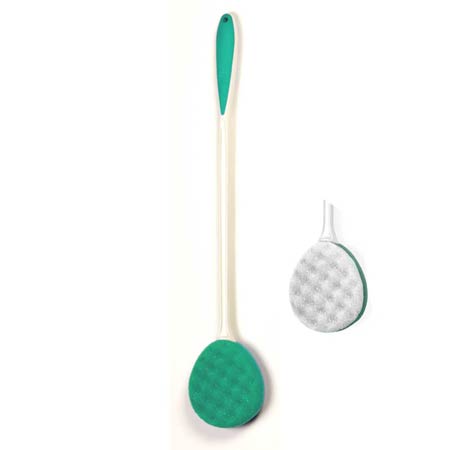 Sponge with Loofah Long Handle #2